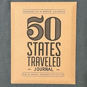 50 States Traveled Journal